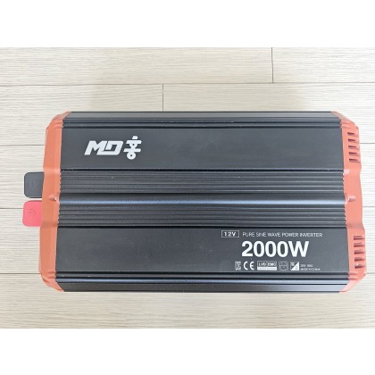 MD홍 12V2000W순수 정형파 인버터