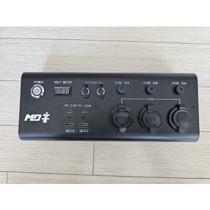 MD홍 파워뱅크 100W PD멀티탭