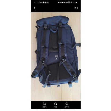 캉골 글램핑 빅백 네이비 캠핑,등산 백팩