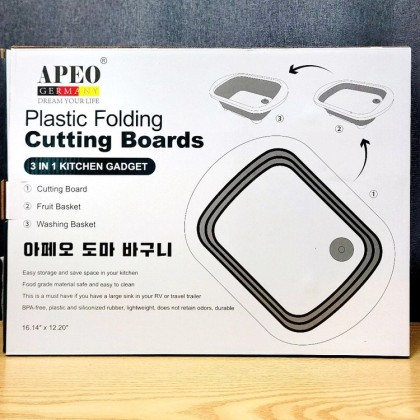 접이식 다용도 도마 바구니 / 주방 캠핑 야외활동 용품