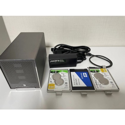 AKiTiO Thunder3 Quad mini 썬더볼트3 SSD 2TB 4TB 작업용 스토리지 (M4 맥미니 추천)