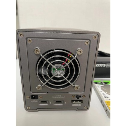 AKiTiO Thunder3 Quad mini 썬더볼트3 SSD 2TB 4TB 작업용 스토리지 (M4 맥미니 추천)