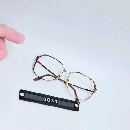 00s 일본 빈티지 CAMIL 여성용 핑크 티타늄 안경테 56mm 레트로 클래식 앤틱 y2k 수입 패션 아이웨어