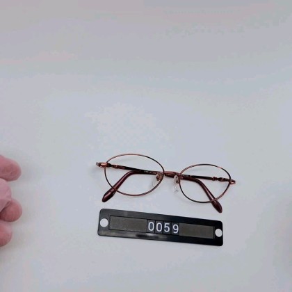 일본 사바에 하우스브랜드 빈티지 로쿠메이칸 순수 티타늄 오벌형 안경테/일제안경 수입 패션 여성용 여성안경 y2k