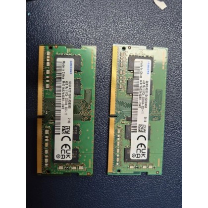 삼성 DDR4 4GB PC4 3200AA 노트북 메모리 2개 (PC4-25600)