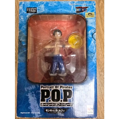 메가하우스 원피스피규어 pop루피,pop우솝,2년전 밀집모자해적단