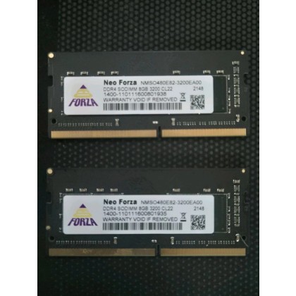 노트북 / mini pc용 DDRr4 8GB 2 (neo forza)