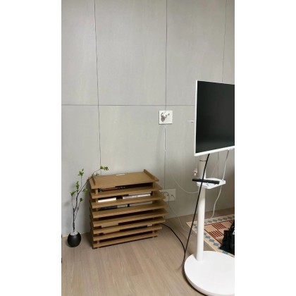 툭(tuuk) 레이어 B 원목 책장/수납장