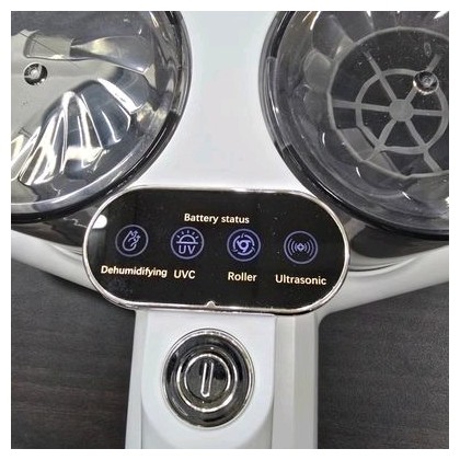 독일기술 UV살균 무선 침구청소기 고온 화이트 BR-120W