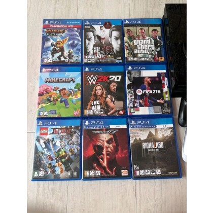ps4 플스4 게임기 및 게임타이틀 9개 일관판매
