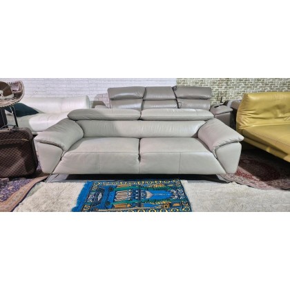 니꼴레띠(Made in Italy)이태리 전체 천연가죽 3인 소파