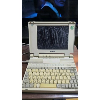 1993 금성사 GoldStar GNC-425C 486SX-25 노트북 가방·어댑터 포함
