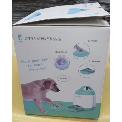 펫긱 강아지 지능개발 장난감 반자동 식기(새상품)