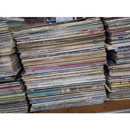 카페 장식 DP 진열 소품용 LP 1,000장 일괄(7번사진 인테리어 예시 참조)