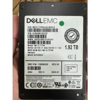 Dell EMC 1.92TB SAS SSD