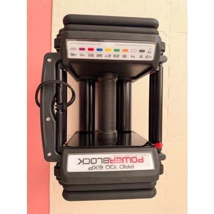 파워블럭 exp40 우레탄 무게조절덤벨 홈트