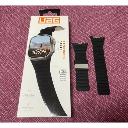 UAG 애플워치 패스파인더 마그네틱 스트랩 블랙티타늄 (44/45/46/49mm)