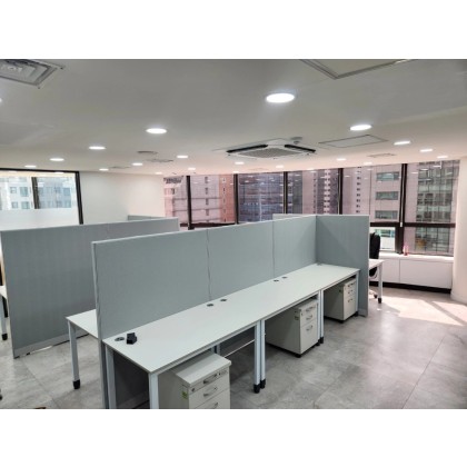 [신품]사무용책상 화이트 강남전시장 사무용가구