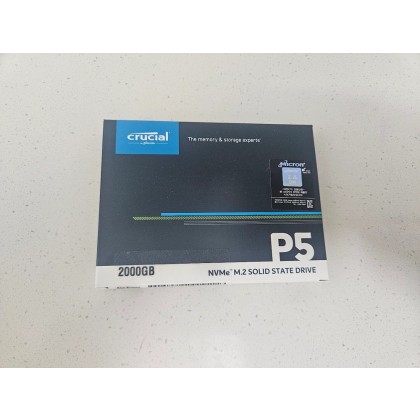 Crucial 마이크론 NVMe M.2 SSD 2TB P5 미개봉 판매합니다