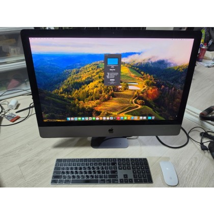 imac pro(27인치, 2017년)(매직키보드 및 마우스 포함, 미개봉 매직 트랙패드2 증정)