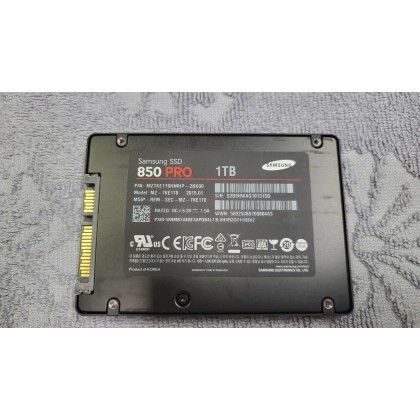 삼성전자 850pro 1TB ssd