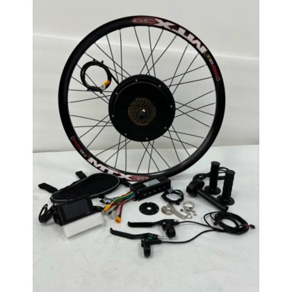 [미사용] 48V 1000W 전기자전거 모터휠 키트 + 48V 20Ah 배터리 일괄